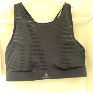 never worn Adidas mesh strapless sports bra medium